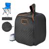 Portable Personal Steam Sauna Spa Tent with 1200 Watt Steam Generator, with Chair & Storage Bag, Home Therapeutic Sauna Blanket for Detox Relaxation