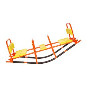 Kids Seesaw, 200 lbs Load Capacity, Metal Rocking Teeter Totter with Handles, Toddler Seesaw for Children Aged 3+