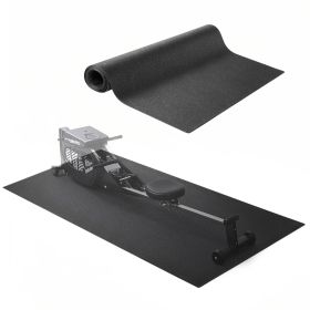 Treadmill Mat for Carpet Floor, 35.5" x 78.7" x 0.16" Exercise Equipment Mat for Treadmills, Elliptical, Rowing Machine