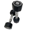 Premium Octagonal Dumbbell, Large Numbers, Hard Chrome Plated Handle Dumbbells to Assist with Push-Ups