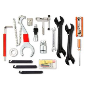 Bicycle Repair Tool Kit, 27 Piece, Product Weight 2lb