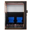 2 Person Portable Infrared Sauna for Home, Upgraded Full Body Home Spa Tent with 2 Foldable Chairs & Heated Mat & Remote