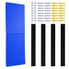 Gym Wall Padding, 71 x 24 x 2 inch Tear-Resistant Wall Mat, Removable 2" Thick Foam High Density Basketball Court Wall-Mounted Padding
