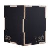3 in 1 Plyometric Jump Box, 16/14/12 Inch Wooden Plyo Box, Platform & Jumping Agility Box