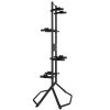 4 Bike Storage Rack, Free Standing Gravity Wall Vertical Bike Rack, Fully Adjustable Bike Rack Garage, Sturdy Steel & Easy Assemble, for Garage