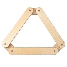 Balance Beam Stepping Stones, 3 PCS Wooden Toddler Balance Boards, Montessori Toy for Kids 2-6, Build Coordination and Gross Motor Skills