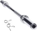 Barbell Bar Plates 4Ft Solid Iron Fitness Weightlifting