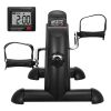Under Desk Bike Pedal Exerciser, Mini Exercise Bike for Arm/Leg Exercise, Multi-level Resistance Pedal Exerciser for Home Office Workout