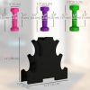 2 x 2 lbs., 2 x 3 lbs., 2 x 5 lbs. Dumbbells Set with Dumbbell Rack, Hand Weights for Home Gym Training