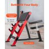 Preacher Curl Bench, Strength Training Benches, Max load 660 LBS Home Gym Fitness Equipment, Seated Arm Isolated Barbell Dumbbell Bicep Station