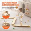 Balance Beam Stepping Stones, 3 PCS Wooden Toddler Balance Boards, Montessori Toy for Kids 2-6, Build Coordination and Gross Motor Skills