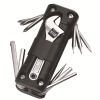 On-the-Go Bike & Motorcycle Multitool, ABS & Stainless Steel Repair Kit, Portable Emergency Tool Set with Wrench, Screwdrivers, Hex Keys for Car, Bike