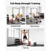 Power Cage Squat Rack, Multifunctional Power Rack Home Gym, 1000LBS Strength Training Workout Equipment with 4 Band Pegs