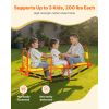 Kids Seesaw, 200 lbs Load Capacity, Metal Rocking Teeter Totter with Handles, Toddler Seesaw for Children Aged 3+