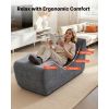 Yoga Chair Chaise, Ergonomic Chaise Lounge Chair for Yoga, Modern Boneless Curved Foam Lounge Indoor for Massage, Stretching, Relaxation, Exercise