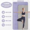 Foldable Yoga Mat Extra Thick & Large (74.0" x 47.2" x 0.4"), Double-Sided Non-Slip Lightweight Fitness & Pilates Mat