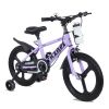 Kids Bike 16 Inch – High Carbon Steel Frame, Magnesium Alloy Wheels, Training Wheels with Night Glow, Adjustable Seat
