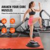 Half Exercise Ball Trainer, 26 inch Balance Ball Trainer, 1500lbs Capacity Stability Ball, Yoga Ball with Resistance Bands & Foot Pump