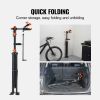 Bike Repair Stand, 80 lbs Heavy-duty Steel Bicycle Repair Stand, Adjustable Height Bike Maintenance Workstand with Magnetic Tool Tray Telescopic Arm