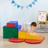 7-Piece Baby Soft Play Equipment, Multicolored Toddler Climber, Easy-to-Clean Surface, Creativity Climbing Toy