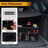 Portable Car Trunk Organizer Box with Side Pockets for Travel